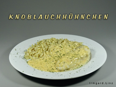Rezept Knoblauchhühnchen Knoblauchhühnchen Rezept
