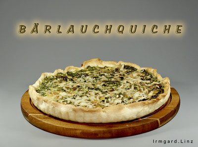 Rezept Bärlauchquiche Bärlauchquiche Rezept