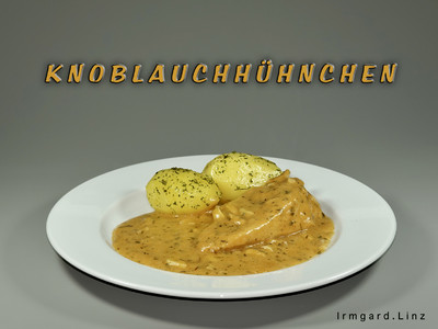 Rezept Knoblauchhühnchen Knoblauchhühnchen Rezept