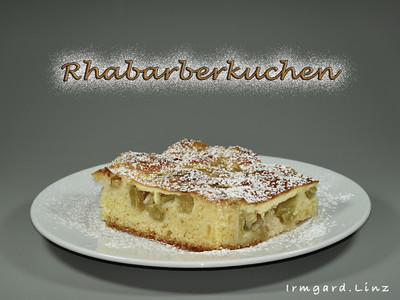Rezept Rhabarberkuchen Rhabarberkuchen Rezept