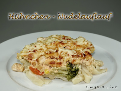 Rezept Hühnchen-Nudelauflauf Hühnchen-Nudelauflauf Rezept