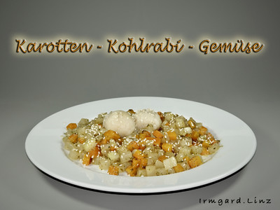 Rezept Karotten-Kohlrabi-Gemüse Karotten-Kohlrabi-Gemüse Rezept