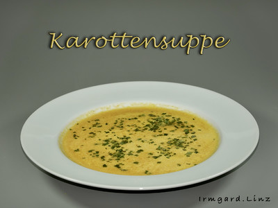 Rezept Karottensuppe Karottensuppe Rezept