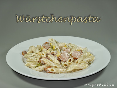 Rezept Würstchen-Pasta Würstchen-Pasta Rezept