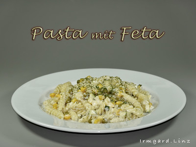 Rezept Pasta mit Feta Pasta mit Feta Rezept