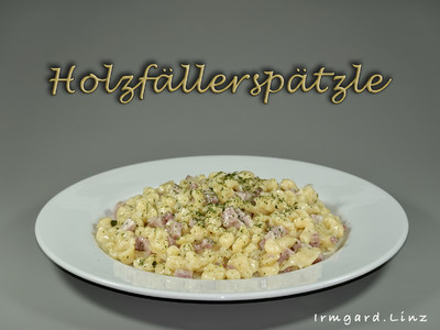 Rezept Holzfällerspätzle Holzfällerspätzle Rezept