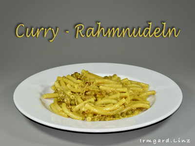 Rezept Curry-Rahmnudeln Curry-Rahmnudeln Rezept