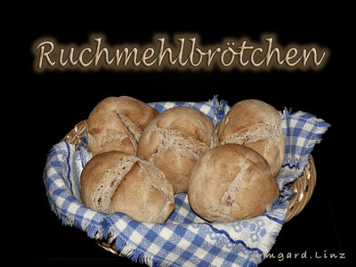 Rezept Ruchmehlbrötchen Ruchmehlbrötchen Rezept