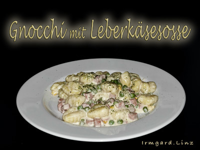 Rezept Gnocchi mit Leberkässosse Gnocchi mit Leberkässosse Rezept