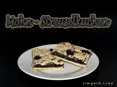 Rezept Mohn-Streuselkuchen Mohn-Streuselkuchen Rezept