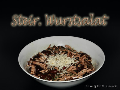 Rezept Steirischer Wurstsalat Steirischer Wurstsalat Rezept