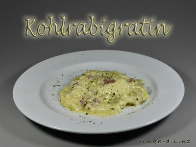 Rezept Kohlrabigratin Kohlrabigratin Rezept