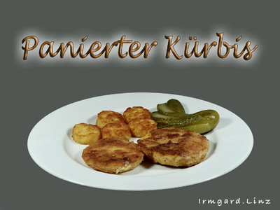 Rezept Panierter Kürbis Panierter Kürbis Rezept