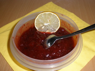 pikanter Preiselbeerdip Rezept