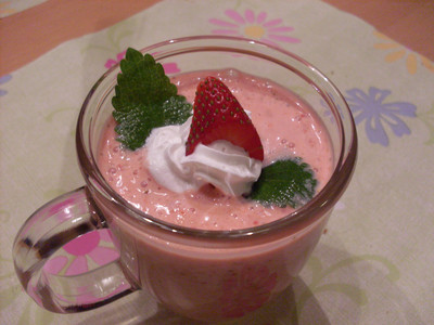 Rezept Erdbeerkaltschale Erdbeerkaltschale Rezept