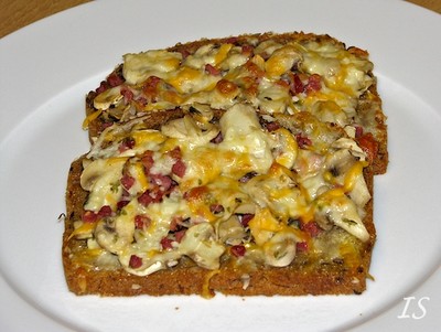 Rezept Überbackene Champignonbrote Überbackene Champignonbrote Rezept