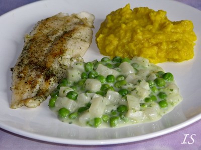 Rezept Mousse vom Topinambur mit Pangasiusfilet Mousse vom Topinambur mit Pangasiusfilet Rezept