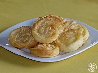 Rezept Käseschnecken - ganz schnell Käseschnecken - ganz schnell Rezept