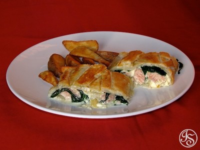 Rezept Lachs in Bärlauch-Blätterteig Lachs in Bärlauch-Blätterteig Rezept