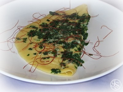 Rezept Bärlauchomelette Bärlauchomelette Rezept