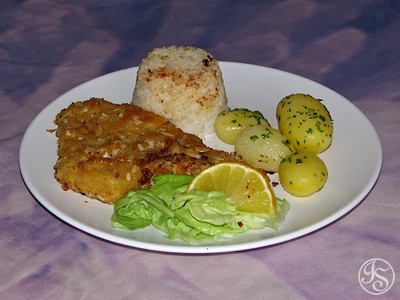 Rezept Putenschnitzel mit Mandelpanier Putenschnitzel mit Mandelpanier Rezept