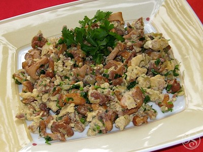 Rezept Geröstete Eierschwammerl Geröstete Eierschwammerl Rezept