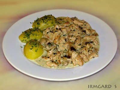 Rezept Sojageschnetzeltes Stroganoff Sojageschnetzeltes Stroganoff Rezept