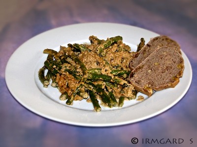 Rezept Fisolen mit Tofu Fisolen mit Tofu Rezept