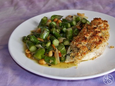 Rezept Hähnchenfilet mit Käsekruste Hähnchenfilet mit Käsekruste Rezept