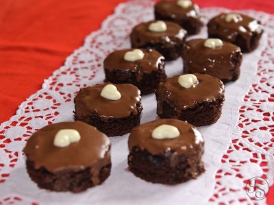 Rezept Amerikanische Brownie-Törtchen Amerikanische Brownie-Törtchen Rezept