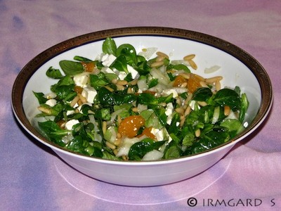 Rezept Mandarinen-Vogerlsalat Mandarinen-Vogerlsalat Rezept