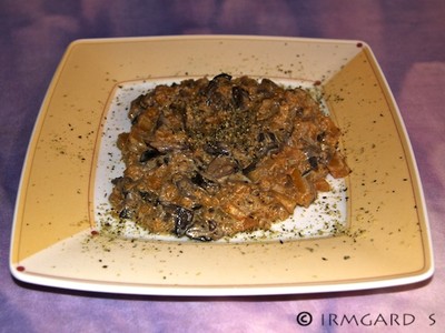 Rezept Kürbisgemüse mit Rotkappen Kürbisgemüse mit Rotkappen Rezept