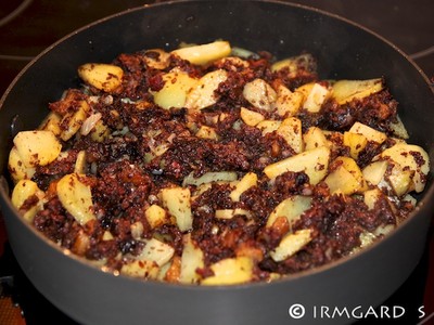 Rezept Blunzngröstl Blunzngröstl Rezept