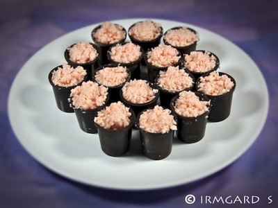 Rezept Schokotöpfchen mit Punschfülle Schokotöpfchen mit Punschfülle Rezept