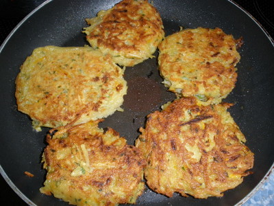 Kartoffel - Karotten - Puffer Rezept