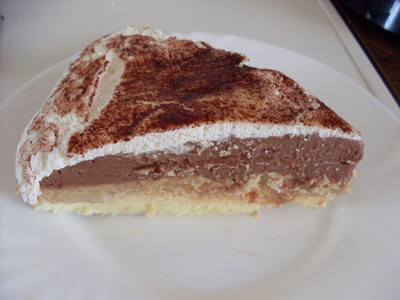 Rezept Drei - Lagen - Kuchen Drei - Lagen - Kuchen Rezept
