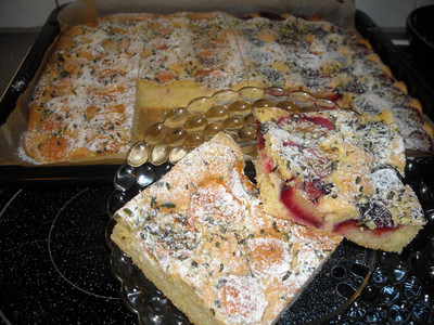 Rezept Obst - Blechkuchen Obst - Blechkuchen Rezept
