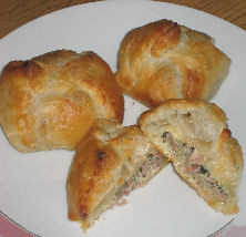 Rezept Schinkentascherln Schinkentascherln Rezept