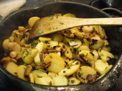 Rezept Steinpilz - Gröstl Steinpilz - Gröstl Rezept