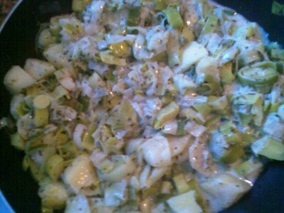 Rezept Porree-Apfel-Gemüse Porree-Apfel-Gemüse Rezept