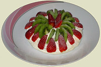 Rezept Pavlova mit frischen Früchten Pavlova mit frischen Früchten Rezept