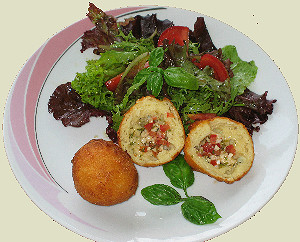 Rezept Käsebrandteig-Knöderln Käsebrandteig-Knöderln Rezept