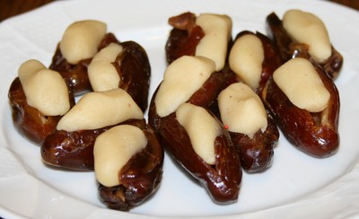 Rezept Datteln mit Marzipanfülle Datteln mit Marzipanfülle Rezept