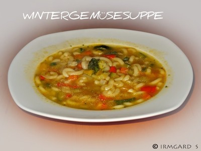 Rezept Wintergemüsesuppe Wintergemüsesuppe Rezept