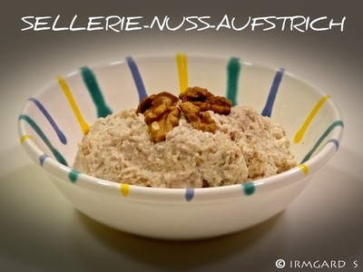 Rezept Sellerie-Nuss-Aufstrich Sellerie-Nuss-Aufstrich Rezept