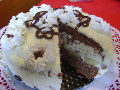 Rezept Kleine Bananencremetorte Kleine Bananencremetorte Rezept