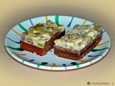 Rezept Rhabarberkuchen Rhabarberkuchen Rezept