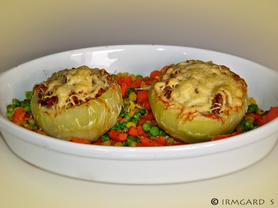 Rezept Gefüllter Kohlrabi Gefüllter Kohlrabi Rezept