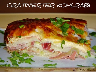 Rezept Gratinierter Kohlrabi Gratinierter Kohlrabi Rezept