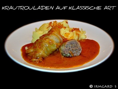 Rezept Krautrouladen auf klassische Art Krautrouladen auf klassische Art Rezept